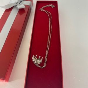 Tiffany & co. Charm crown necklace